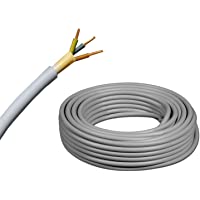 Se vende por metros exactamente: NYM-J 3 x 2-5 mm² (mm2) cable de instalación- color gris- selección en tramos de 1…
